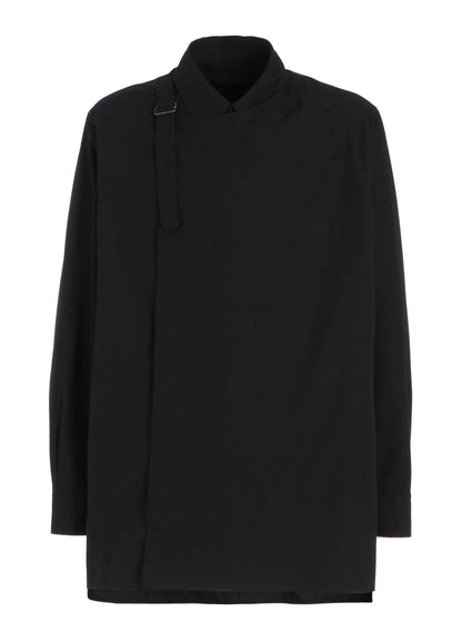 COTTON BROAD FRONT LAYER SHIRT