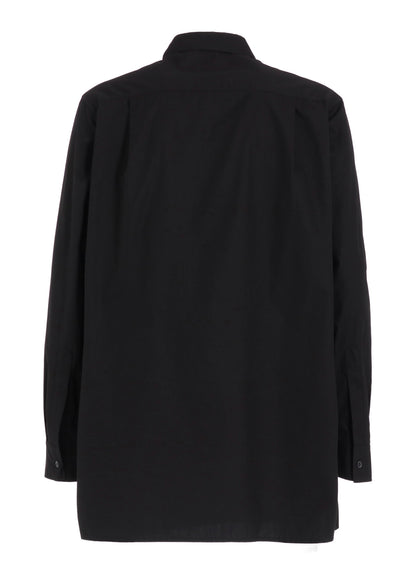 COTTON BROAD FRONT LAYER SHIRT