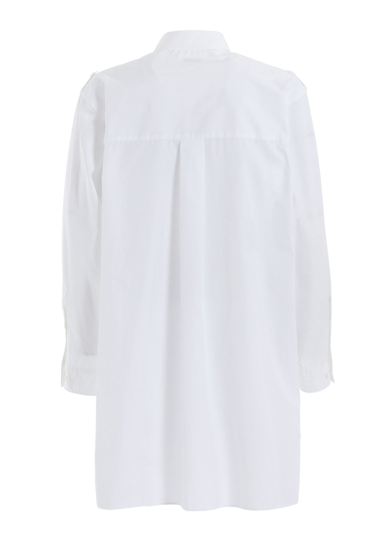 COTTON BROAD OVERSIZED DOUBLE COLLAR SHIRT