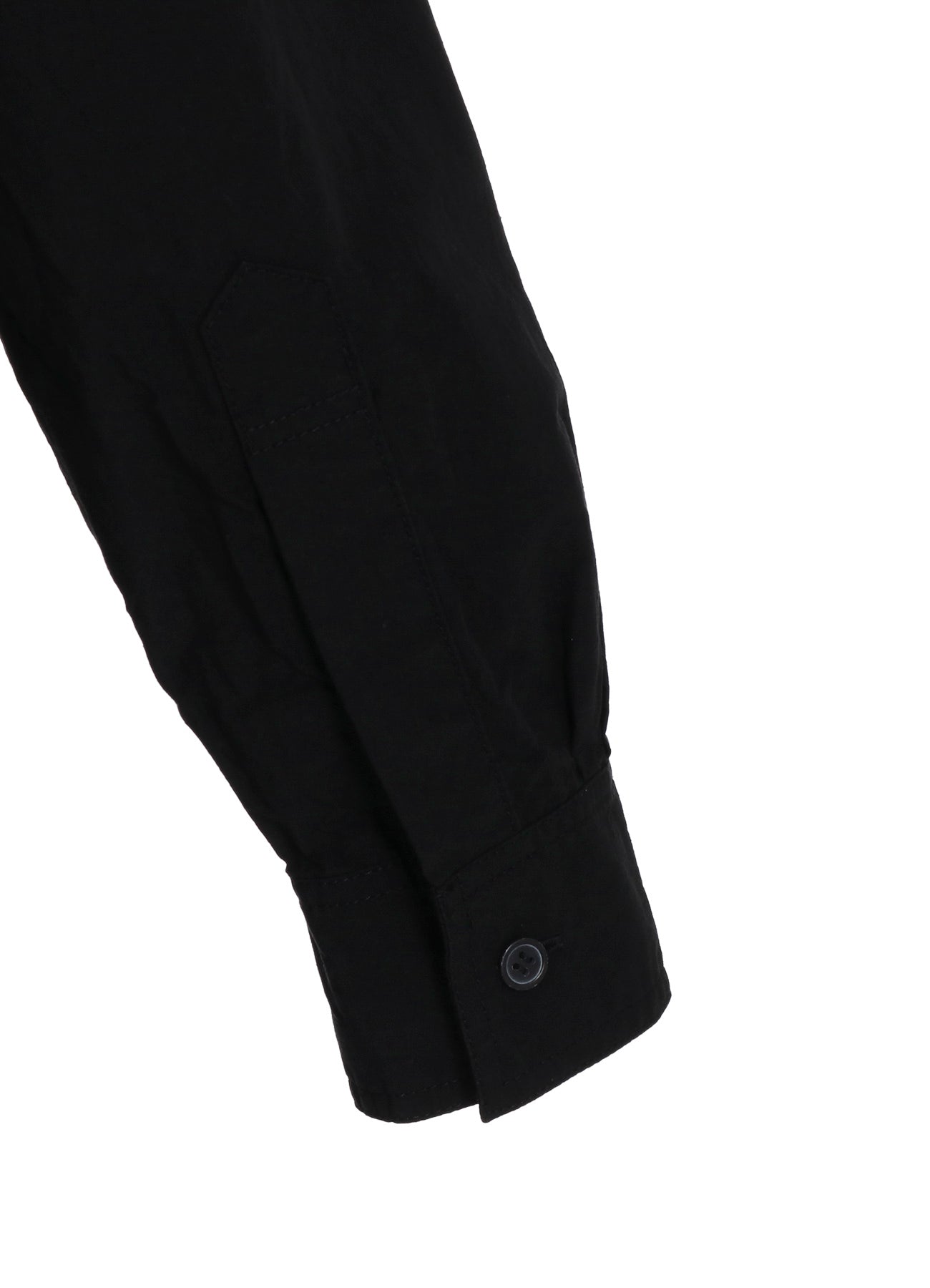 COTTON LINEN SINGLE WELT POCKET SHIRT