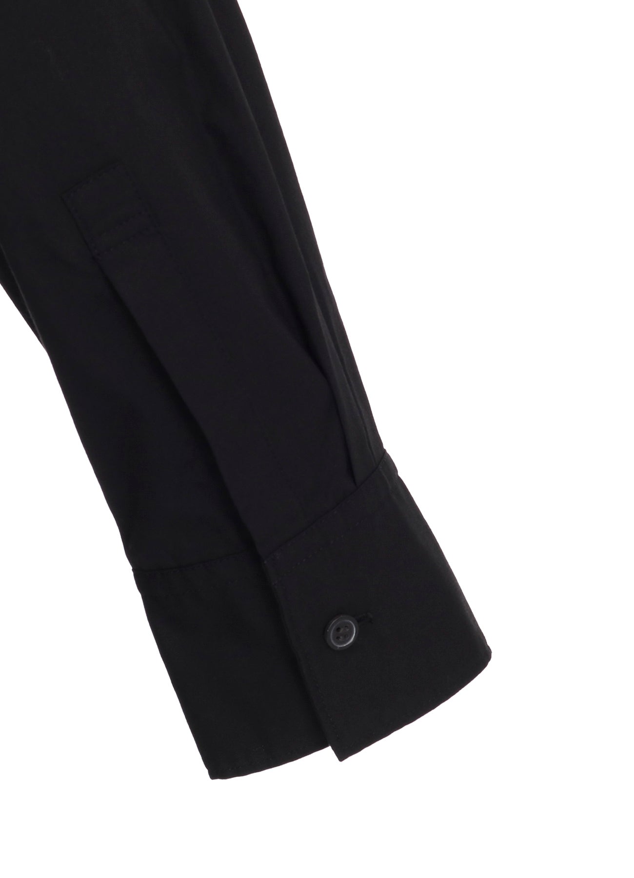 COTTON BROAD ASYMMETRICAL FRILL SHIRT