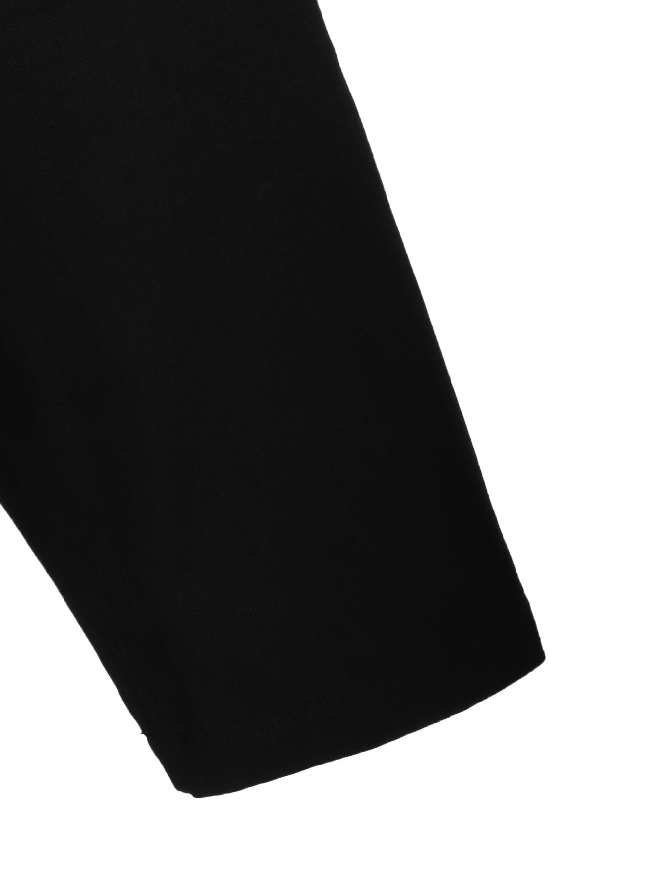 COTTON DRILL EMBROIDERY CUT-OUT DRAPE COAT