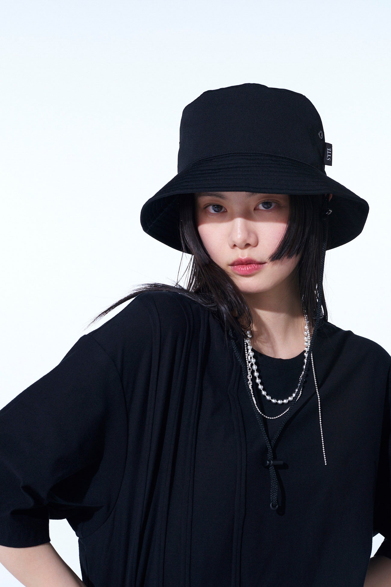 WASHER WOOL GABARDINE SAFARI HAT