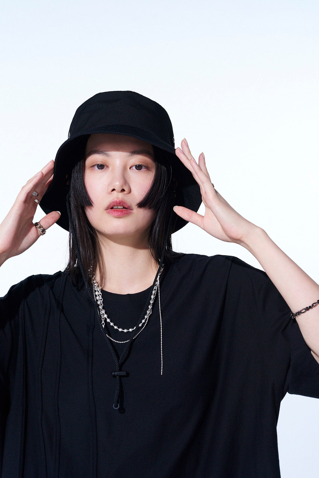 WASHER WOOL GABARDINE SAFARI HAT