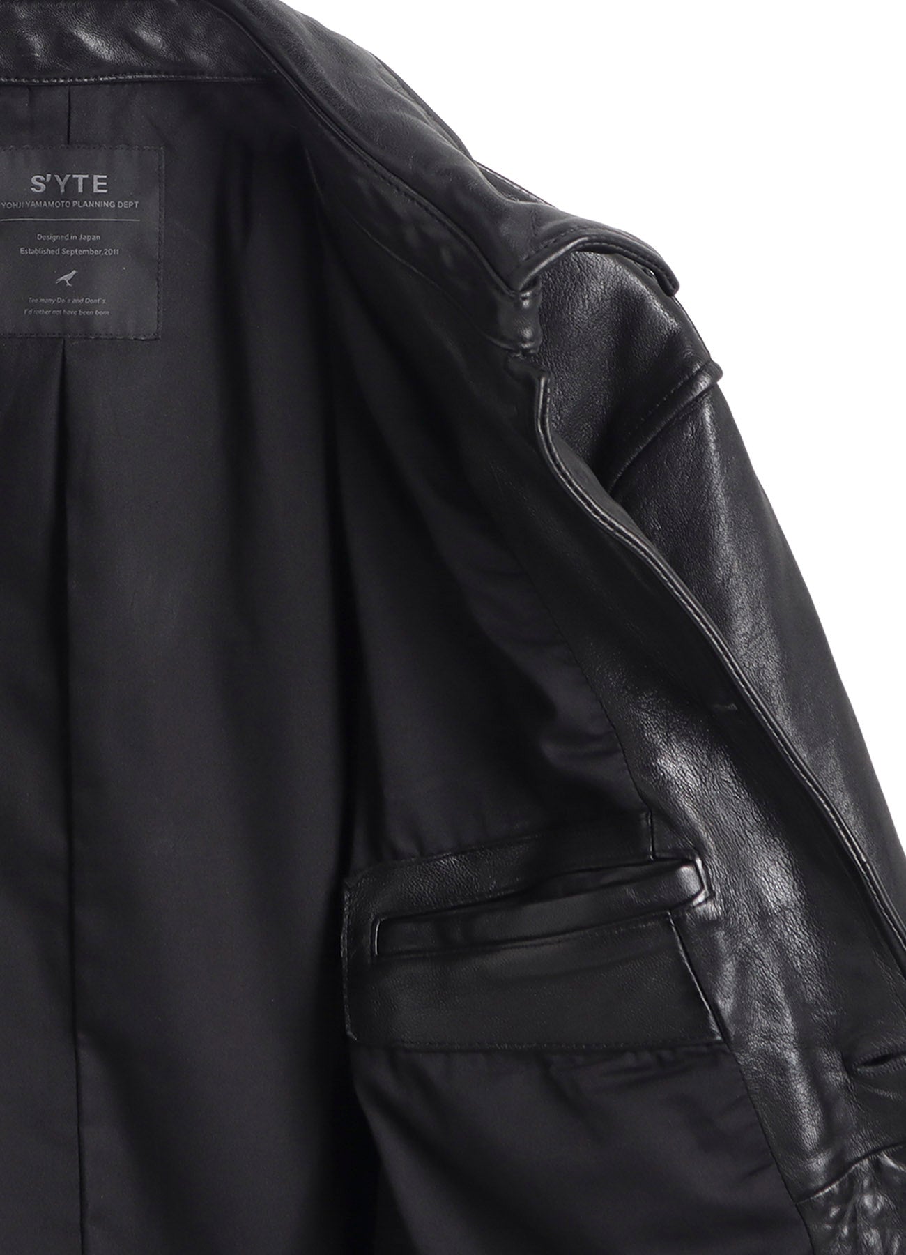 WASHED SHEEP LEATHER COVERALL WITH WORKWEAR DETAILS
