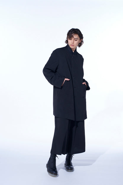 CREPE de CHINE LONG TAILORED JACKET