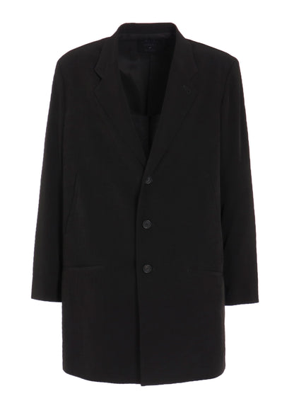 CREPE de CHINE LONG TAILORED JACKET