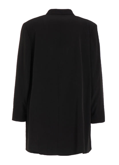 CREPE de CHINE LONG TAILORED JACKET