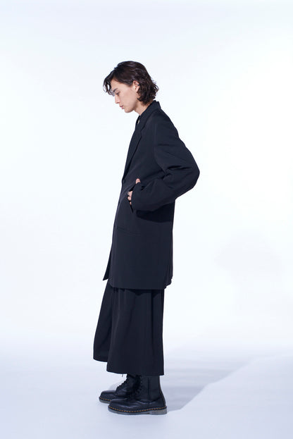 CREPE de CHINE LONG TAILORED JACKET