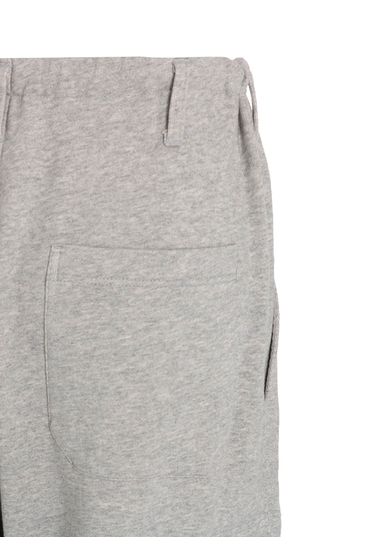 FRENCH TERRY TUCKED PANTS