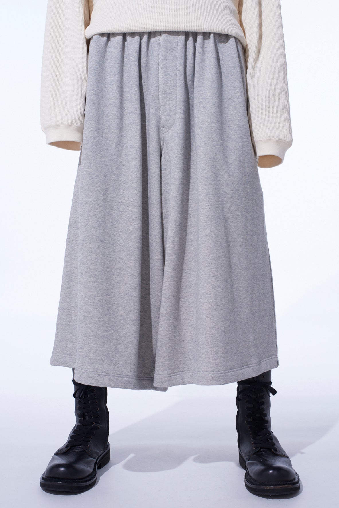 FRENCH TERRY CULOTTE PANTS