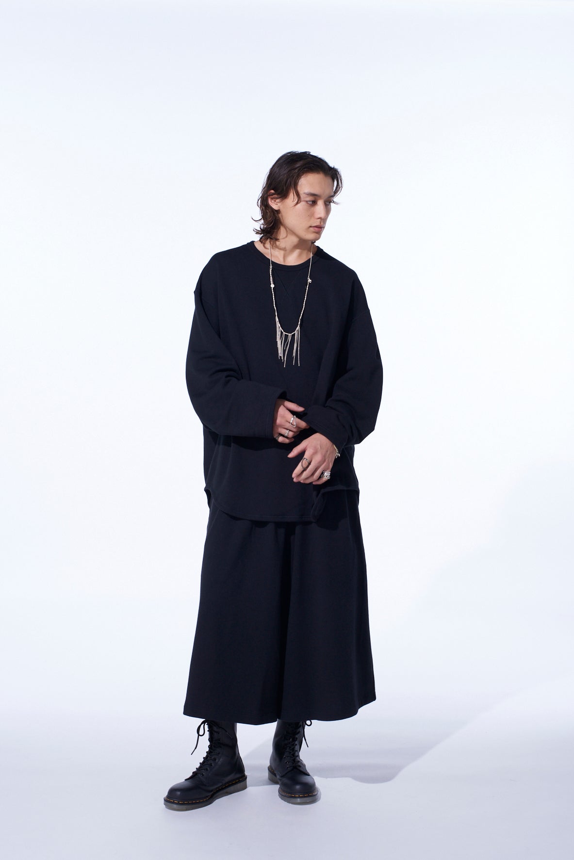 FRENCH TERRY CULOTTE PANTS