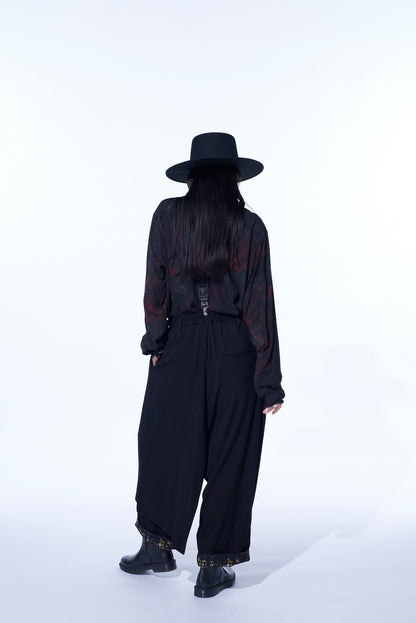 HIDDEN YELLOW INKGLEN WRAP PANTS