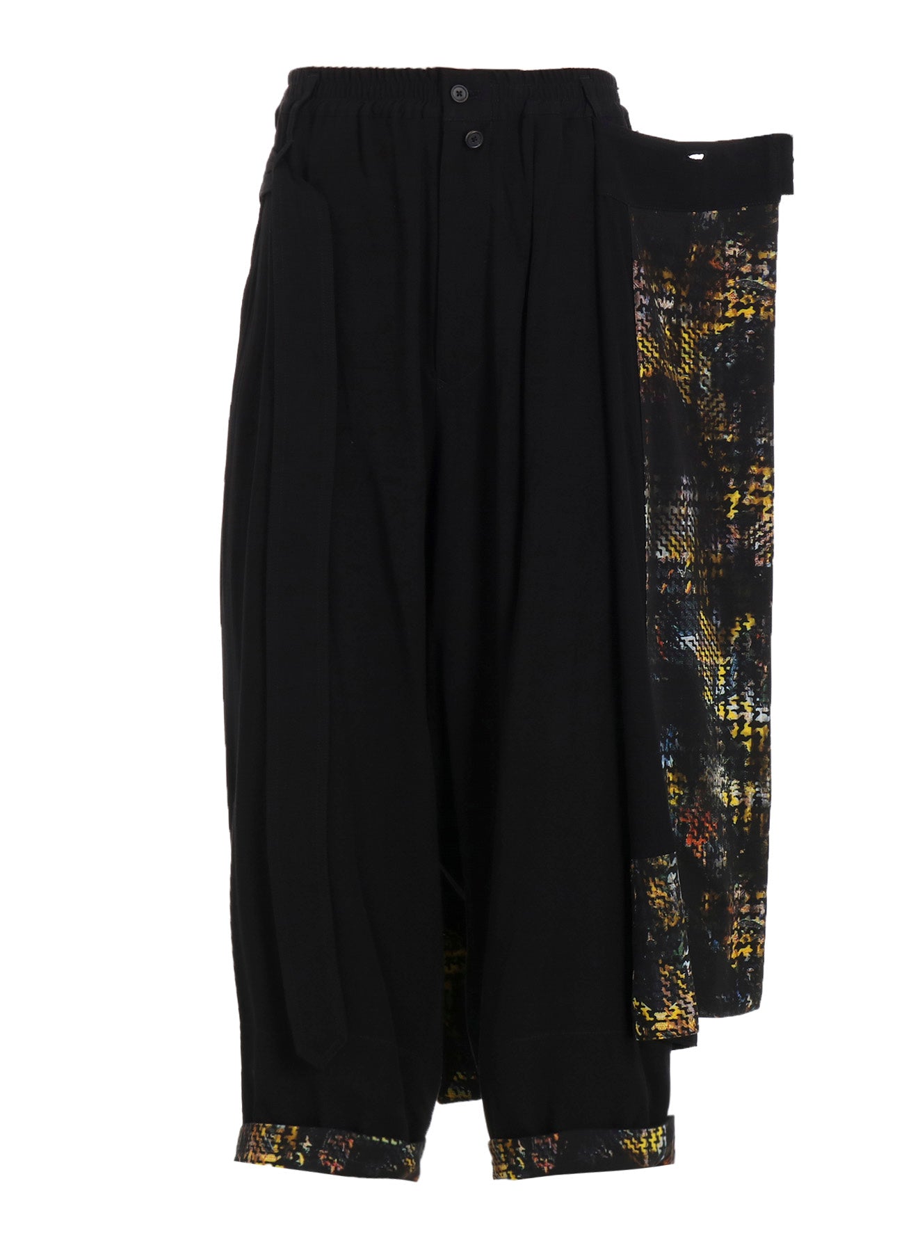 HIDDEN YELLOW INKGLEN WRAP PANTS