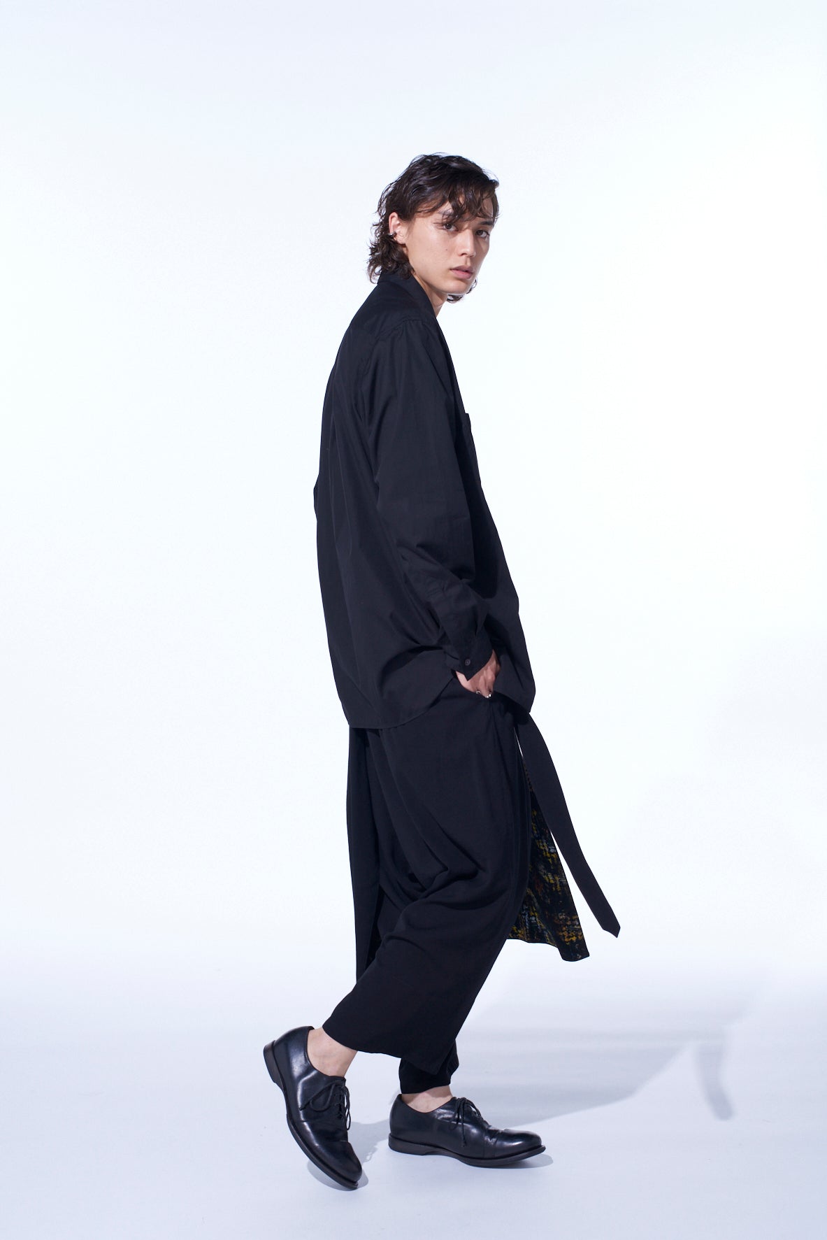 HIDDEN YELLOW INKGLEN WRAP PANTS