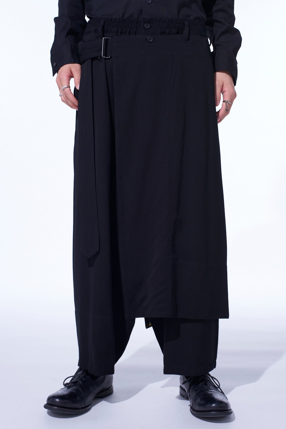 HIDDEN YELLOW INKGLEN WRAP PANTS