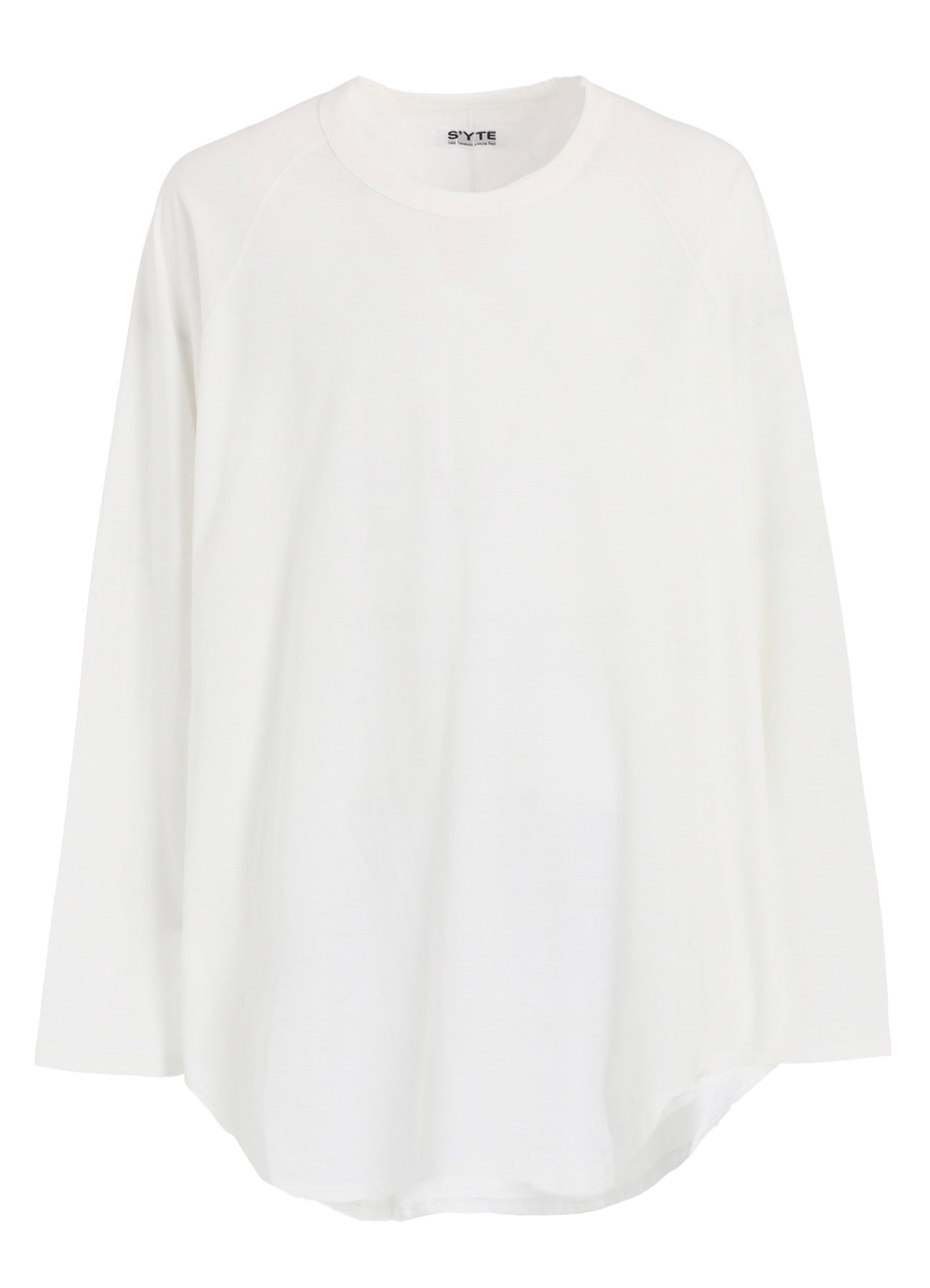 30/COTTON JERSEY OVERSIZED RAGLAN SLEEVE T-SHIRT