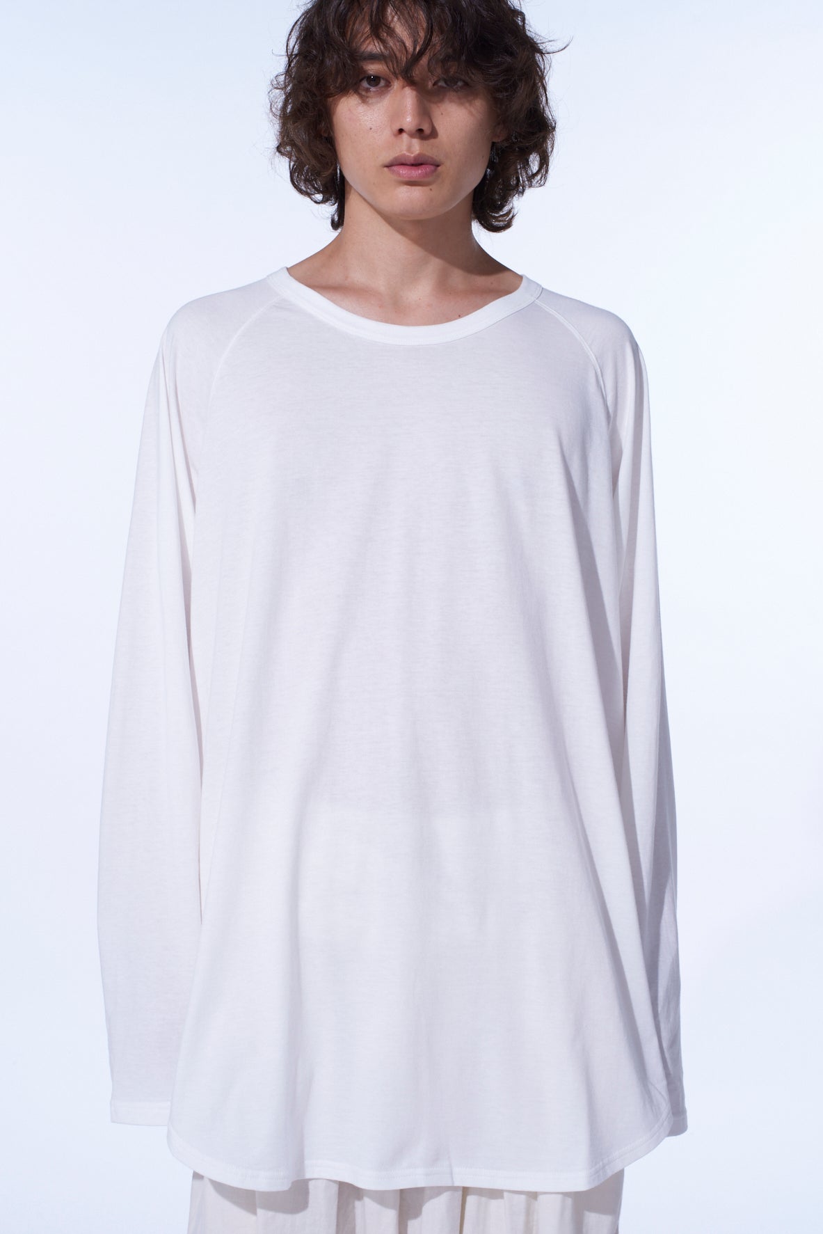 30/COTTON JERSEY OVERSIZED RAGLAN SLEEVE T-SHIRT