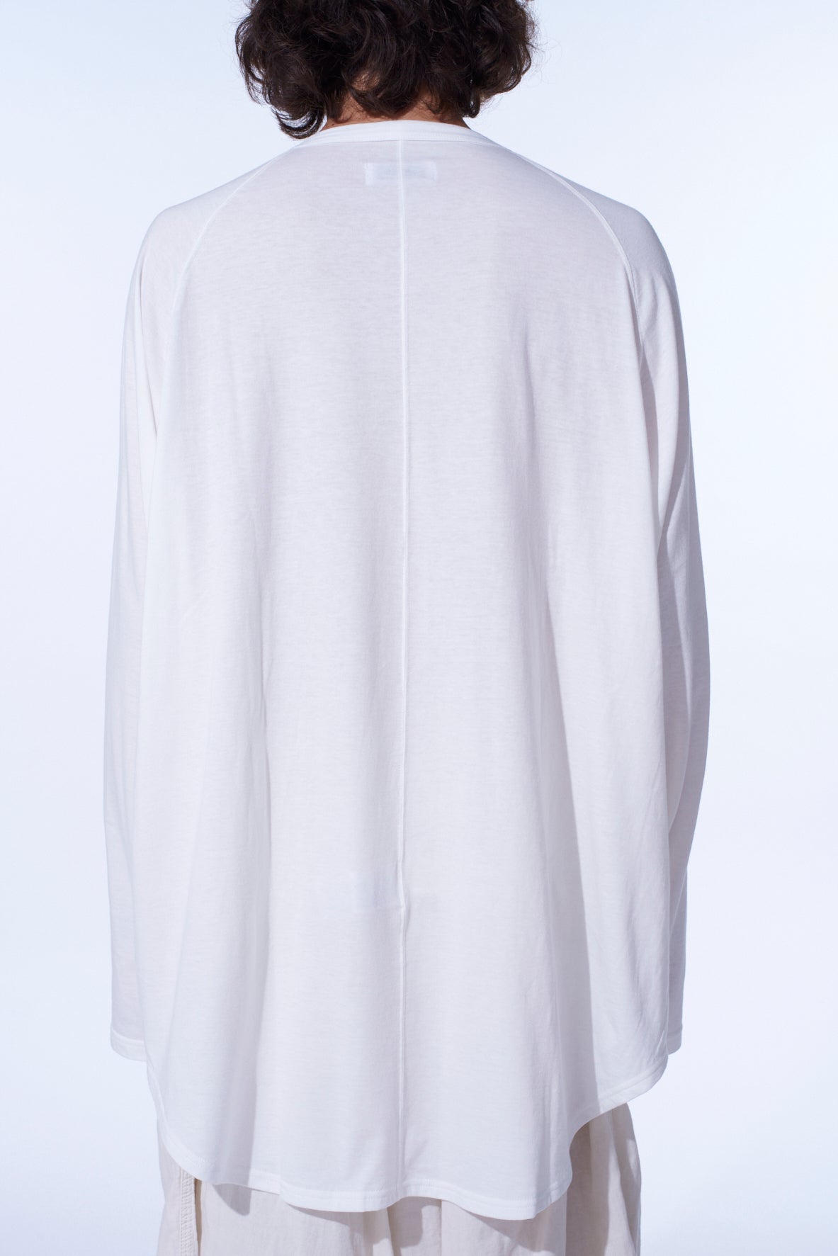 30/COTTON JERSEY OVERSIZED RAGLAN SLEEVE T-SHIRT