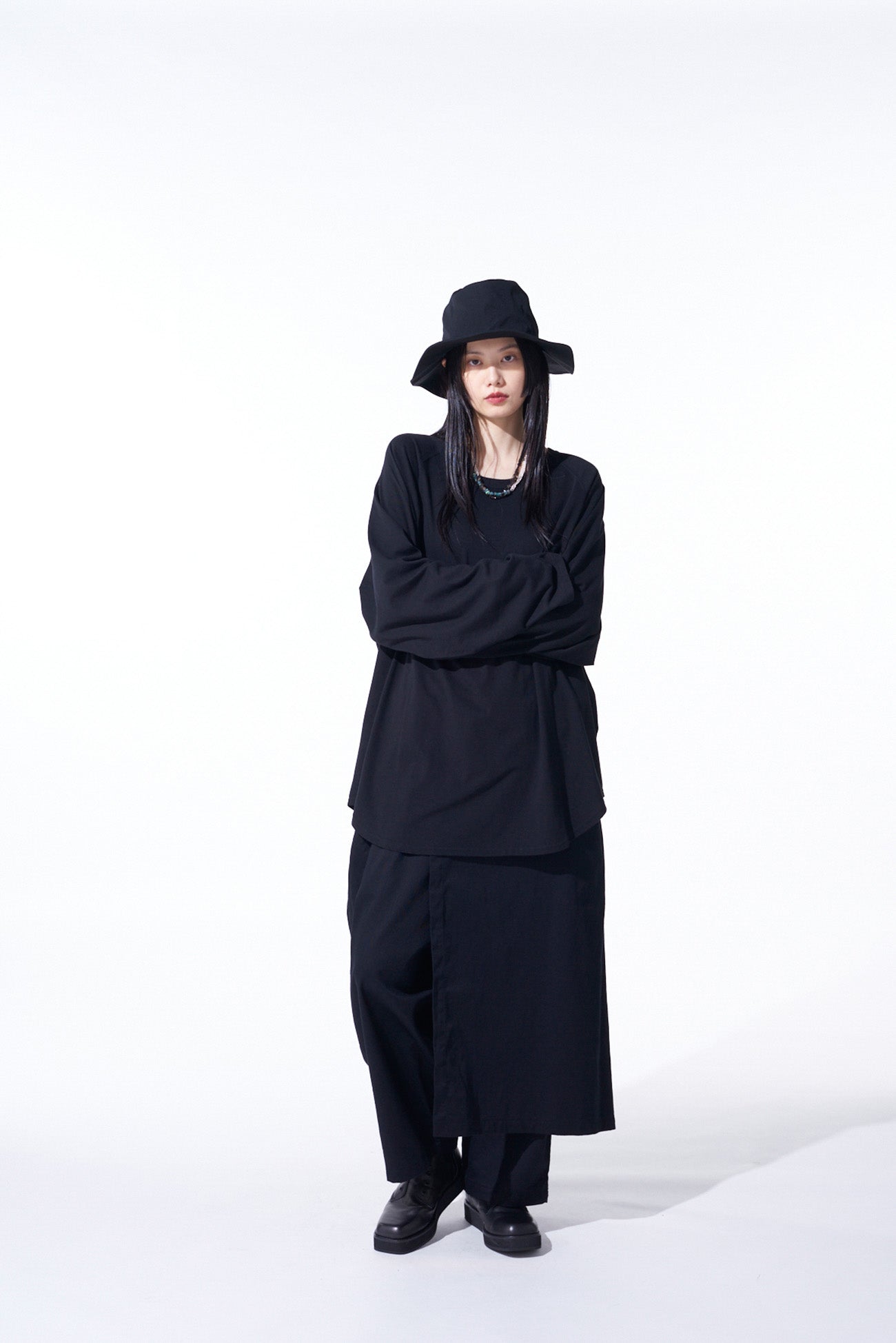 30/COTTON JERSEY OVERSIZED RAGLAN SLEEVE T-SHIRT