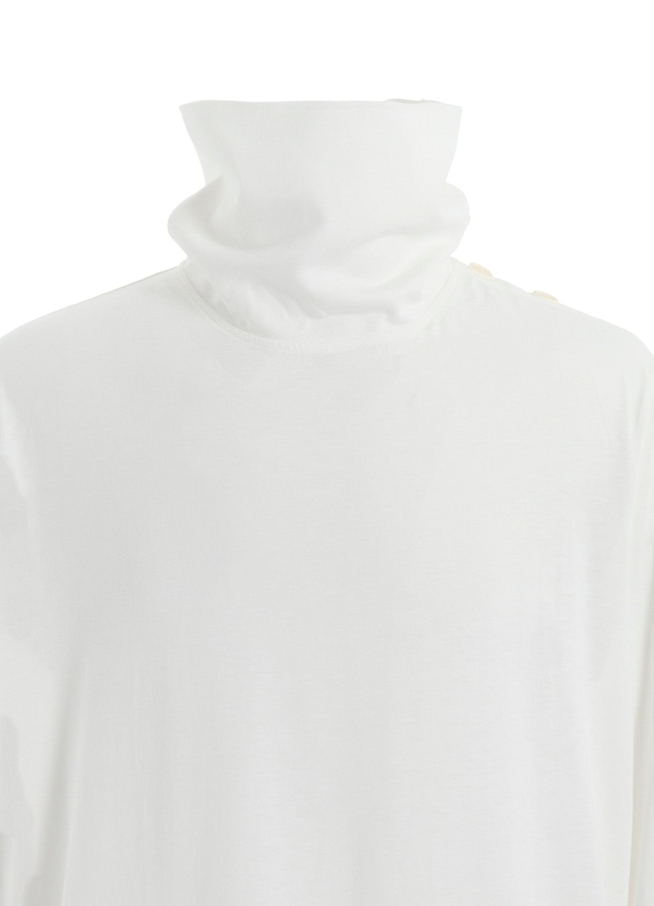 30/COTTON JERSEY TURTLENECK T-SHIRT