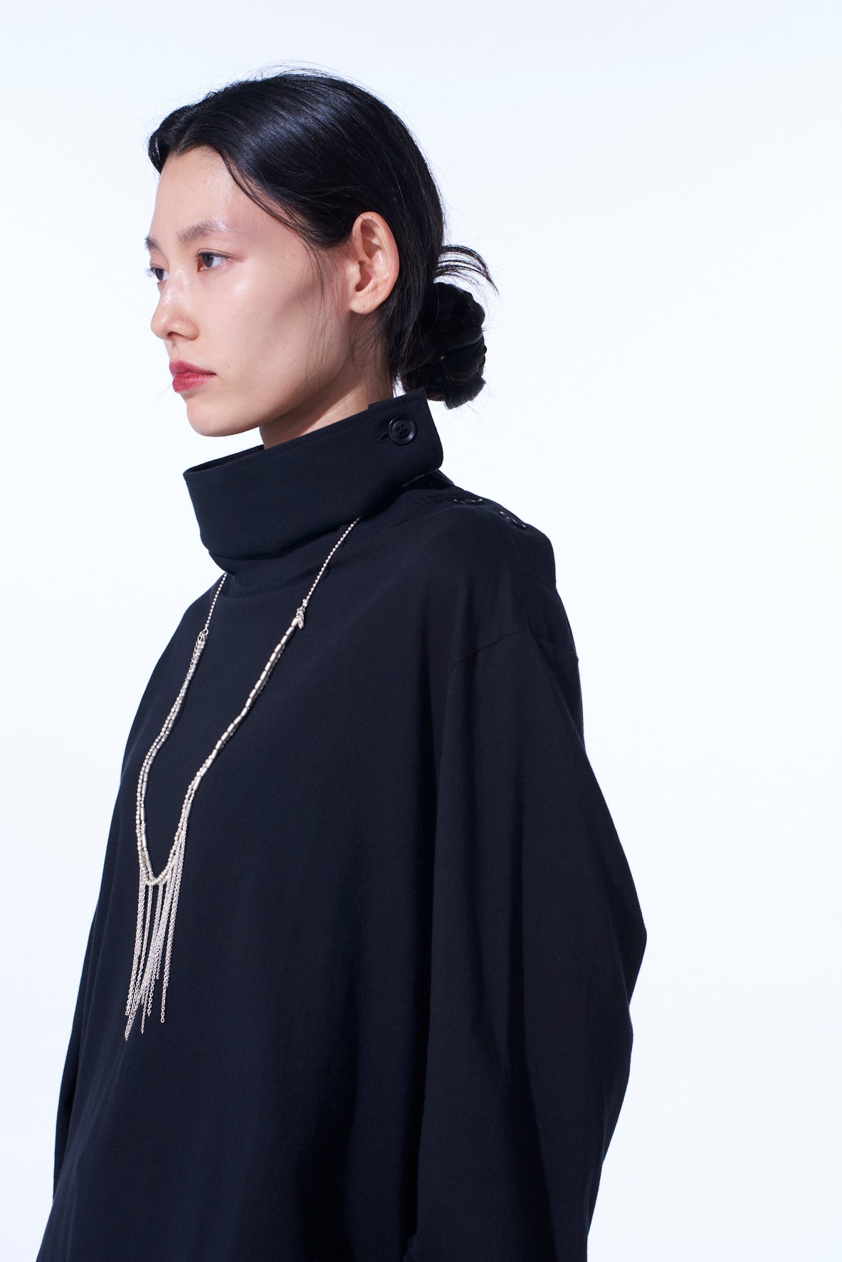 30/COTTON JERSEY TURTLENECK T-SHIRT