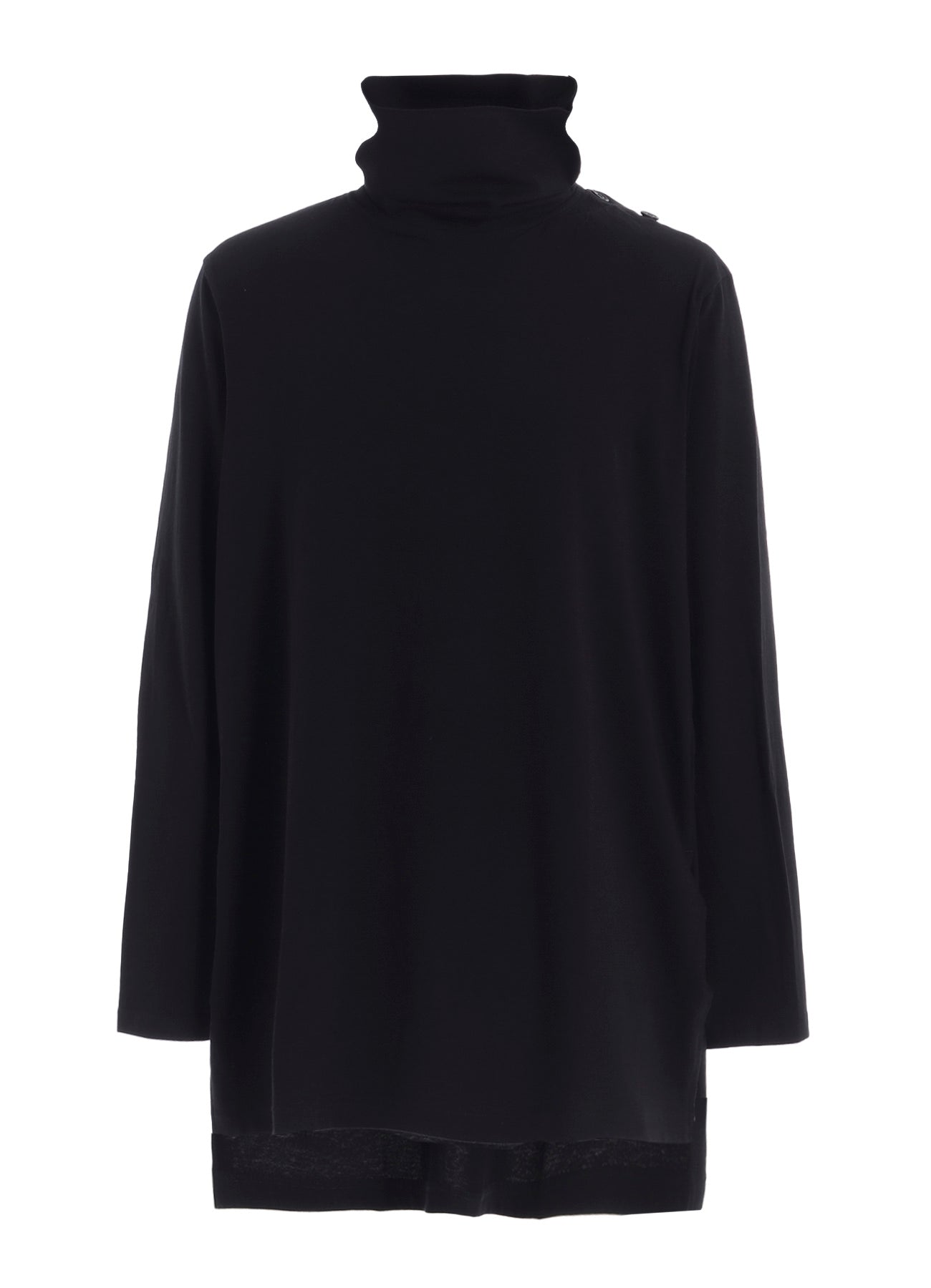 30/COTTON JERSEY TURTLENECK T-SHIRT