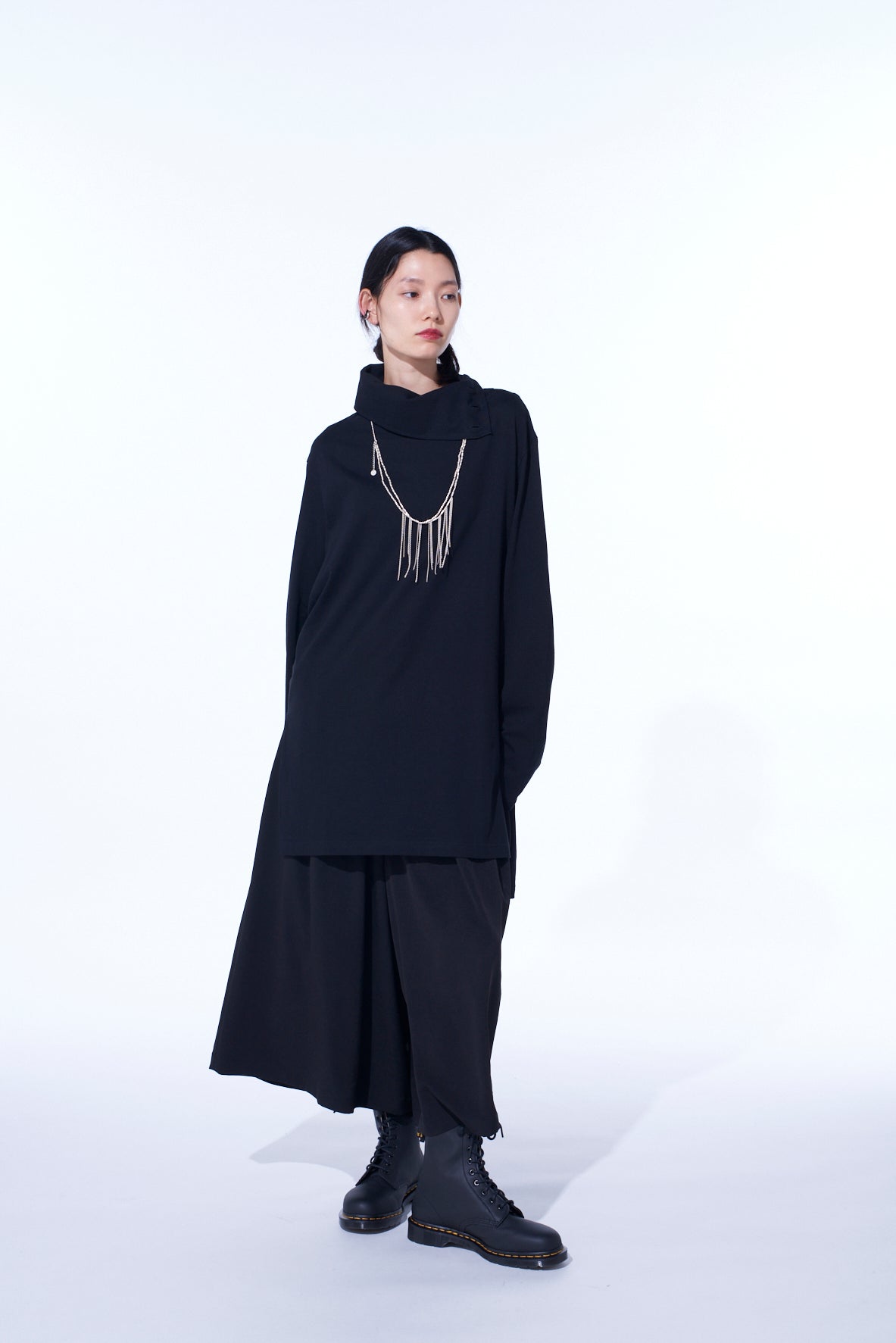 30/COTTON JERSEY TURTLENECK T-SHIRT
