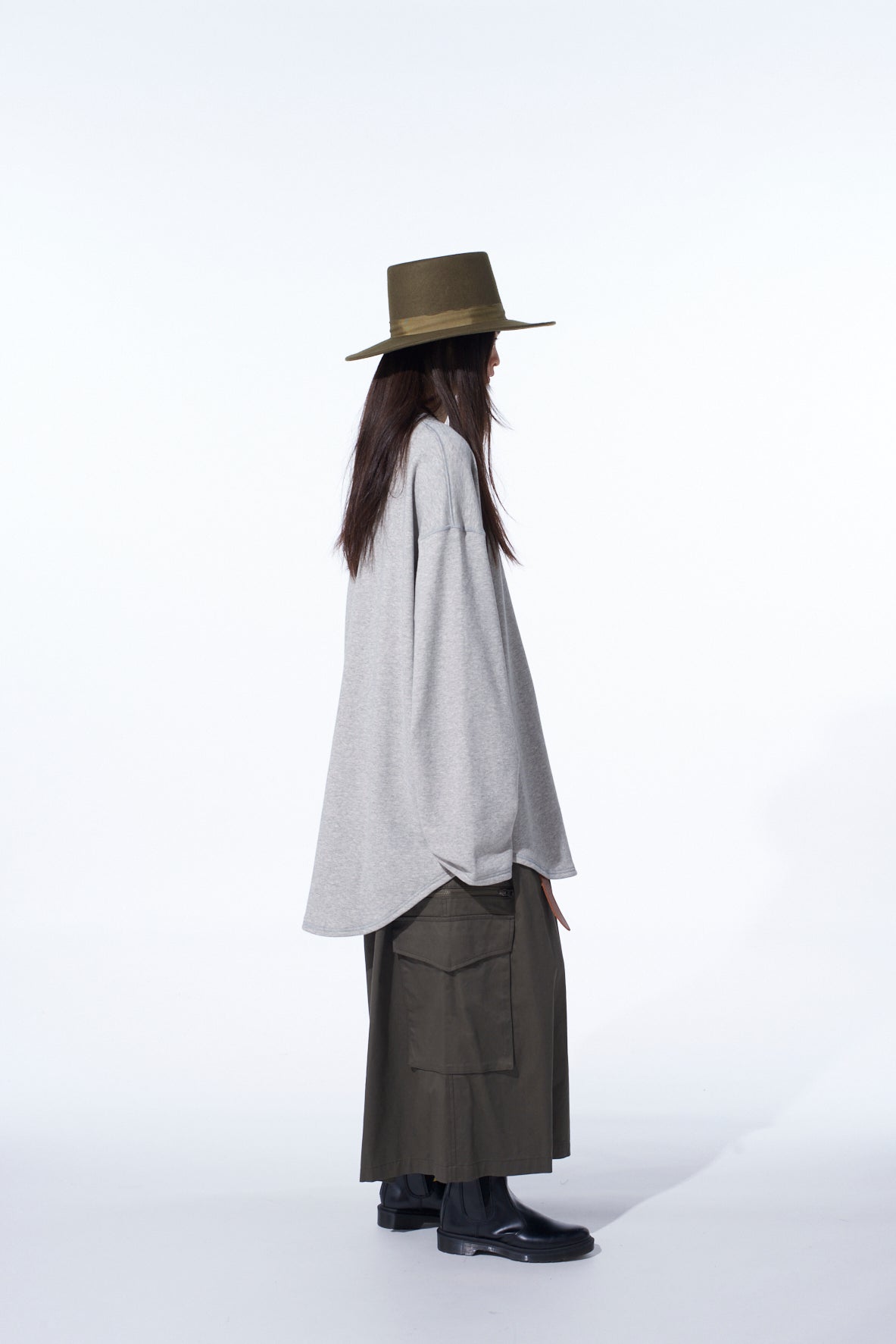 FRENCH TERRY LONG T-SHIRT