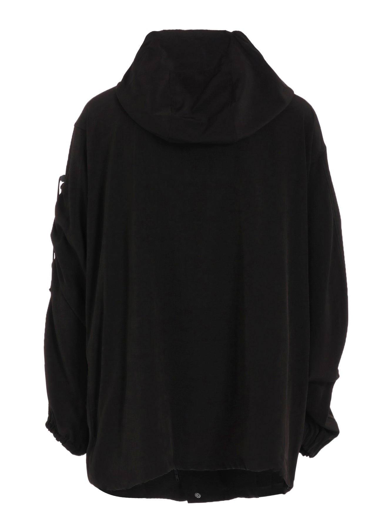 CREPE de CHINE SHIRRING MOUNTAIN PARKA