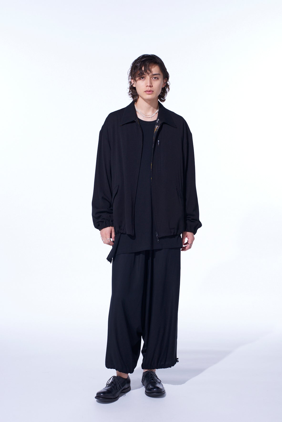 YELLOW INKGLEN REVERSIBLE BLOUSON