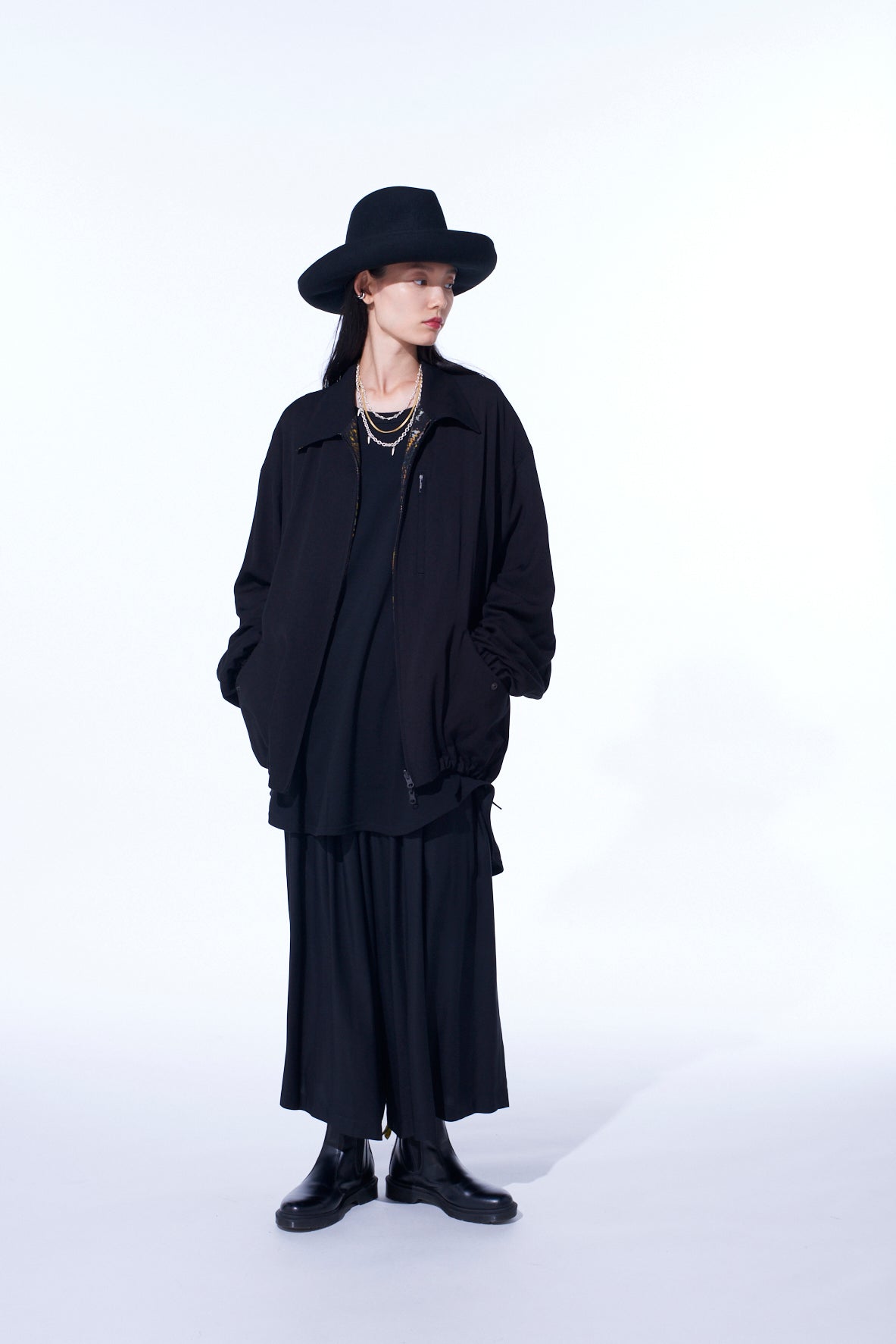 YELLOW INKGLEN REVERSIBLE BLOUSON