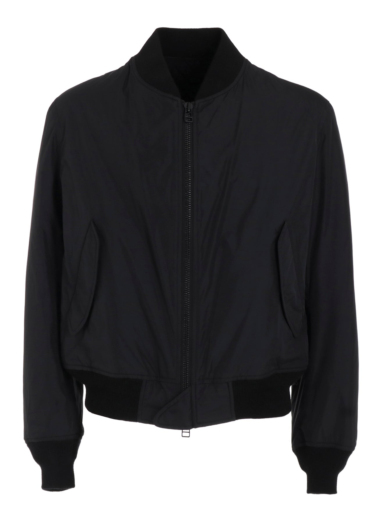 NYLON TWILL REVERSIBLE BOMBER JACKET