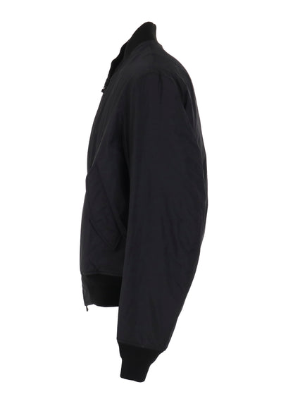 NYLON TWILL REVERSIBLE BOMBER JACKET