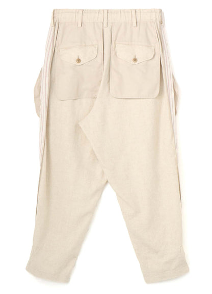LI/C WASHER TWILL INSIDE OUT PANTS
