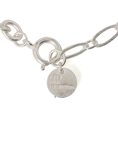 SAFETY PIN IMITATION PEARL CHOKER