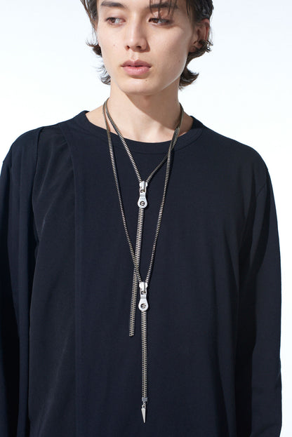 LAYERED ZIPPER NECKLACE