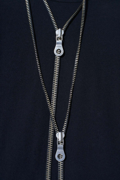 LAYERED ZIPPER NECKLACE