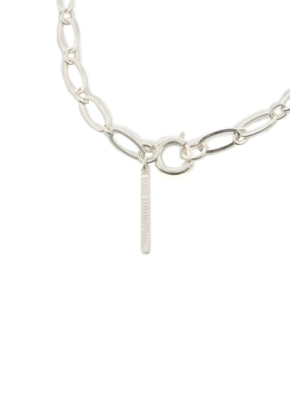 SAFETY PINS ONYX NECKLACE