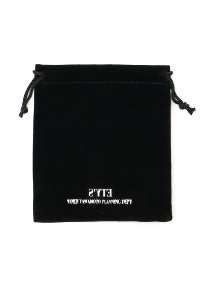 BLACK ONYX + GLASS BEADS BRASS NECKLACE