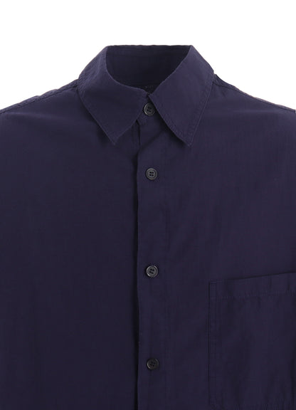 BROADCLOTH CHAMBRAY LOOSE-FIT REGULAR COLLAR SHIRT