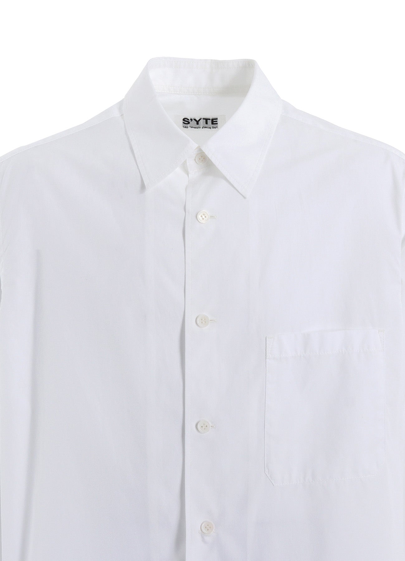 COTTON BROAD LOOSE-FIT REGULAR COLLAR SHIRT