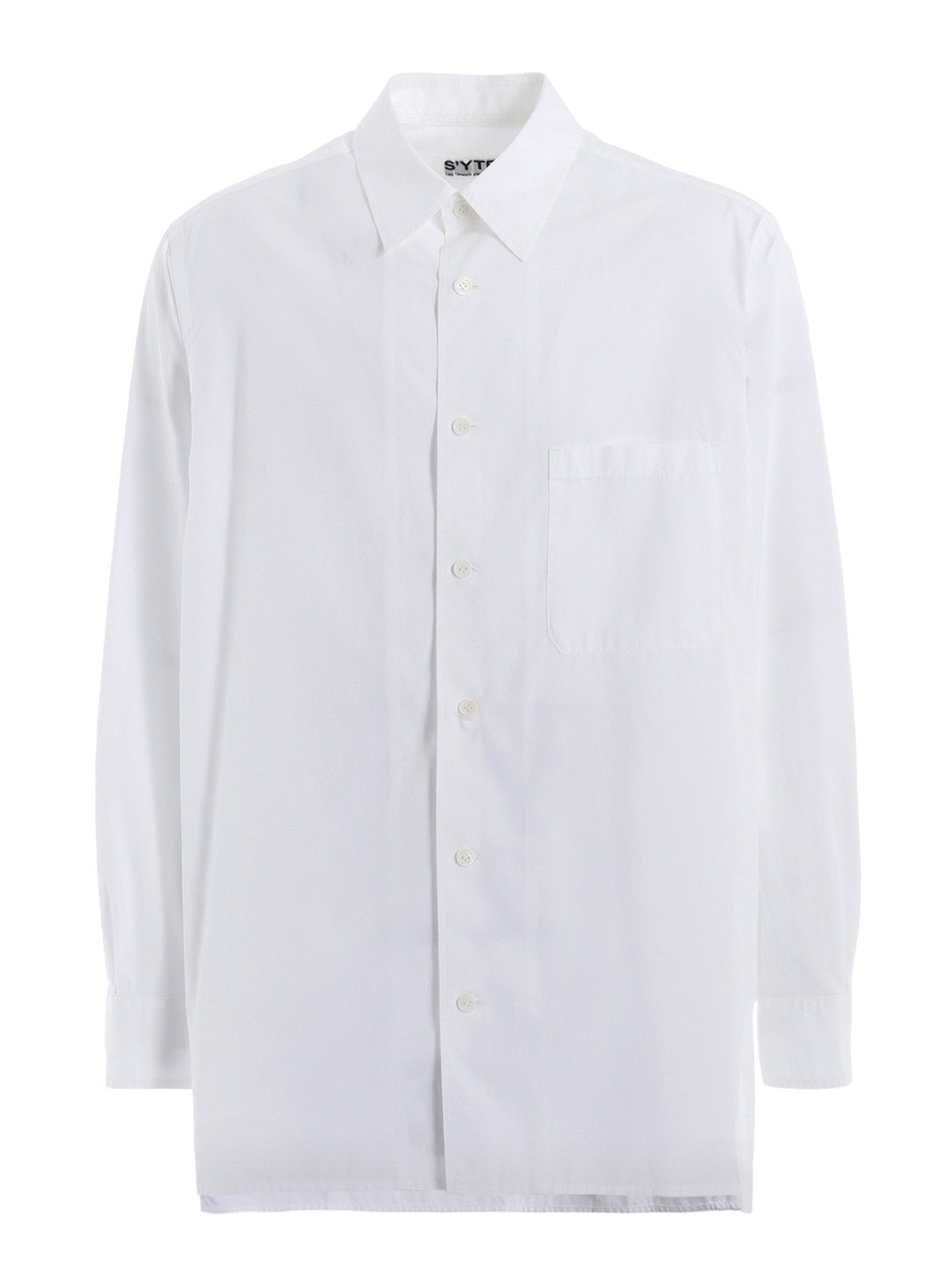 COTTON BROAD LOOSE-FIT REGULAR COLLAR SHIRT