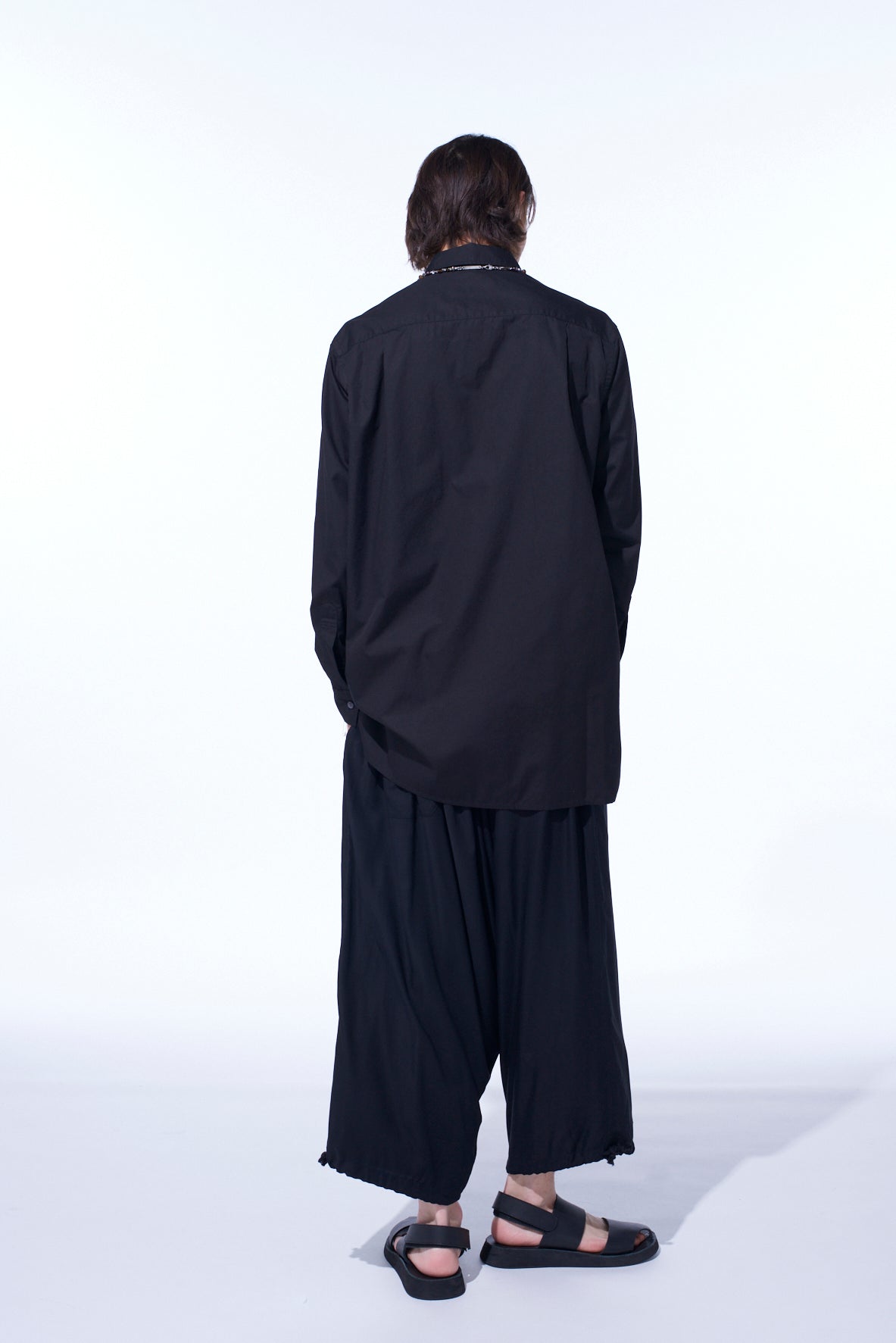 COTTON BROAD LOOSE-FIT REGULAR COLLAR SHIRT