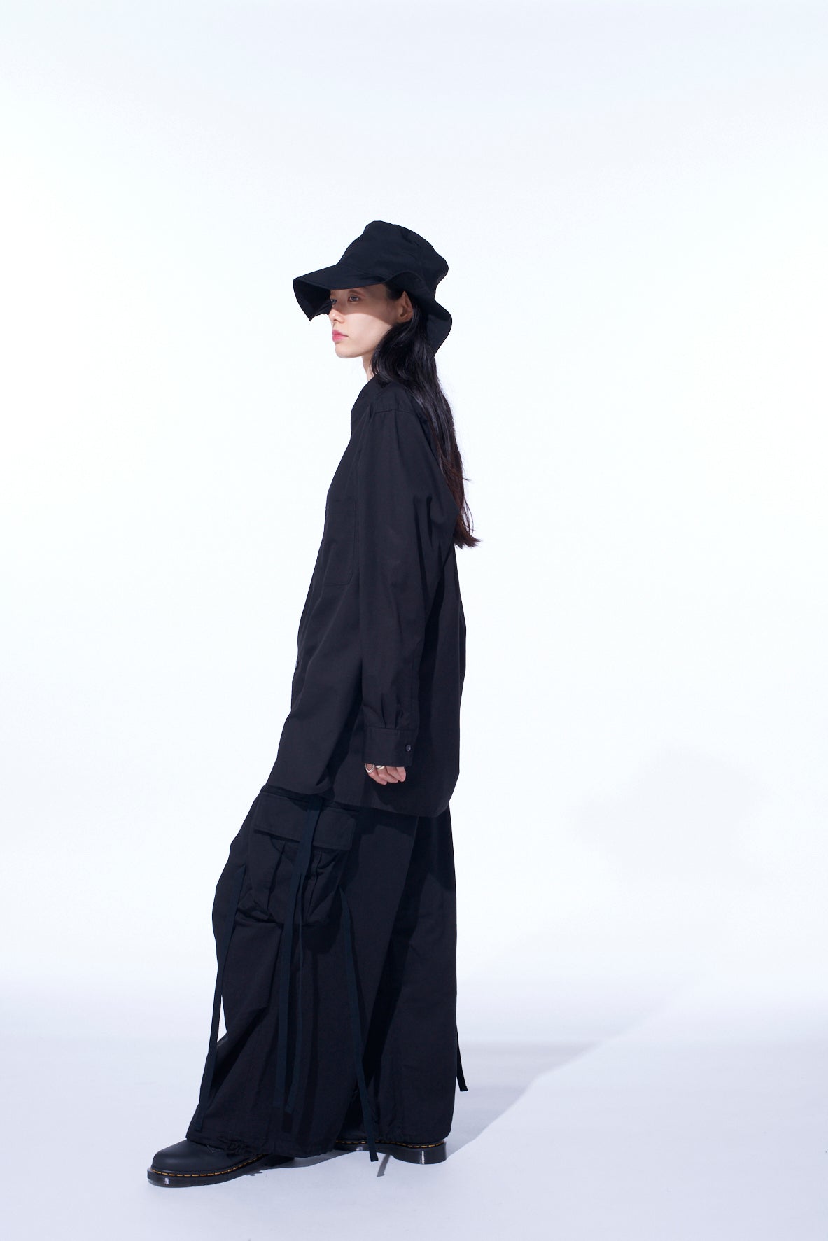 COTTON BROAD LOOSE-FIT REGULAR COLLAR SHIRT