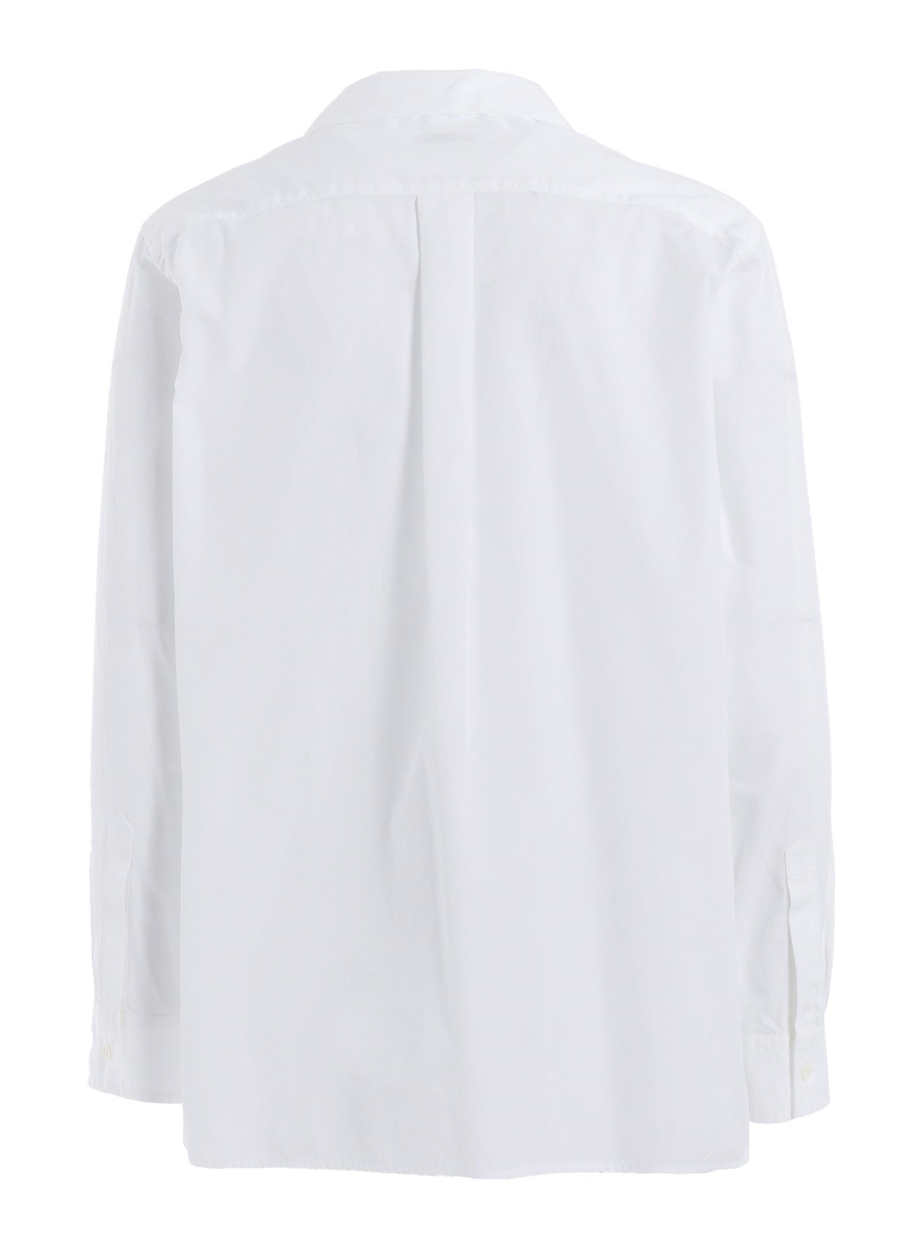 COTTON BROAD LOOSE-FIT OPEN COLLAR SHIRT