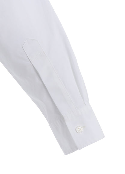 COTTON BROAD LOOSE-FIT OPEN COLLAR SHIRT