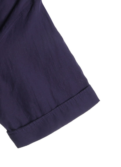 BROADCLOTH CHAMBRAY SHORT-SLEEVE STALL SHIRT
