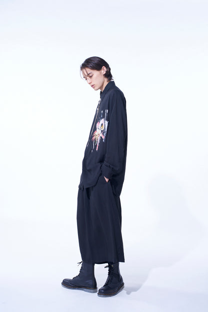 RAYON LOAN “LILY“ PRINTED SHIRT