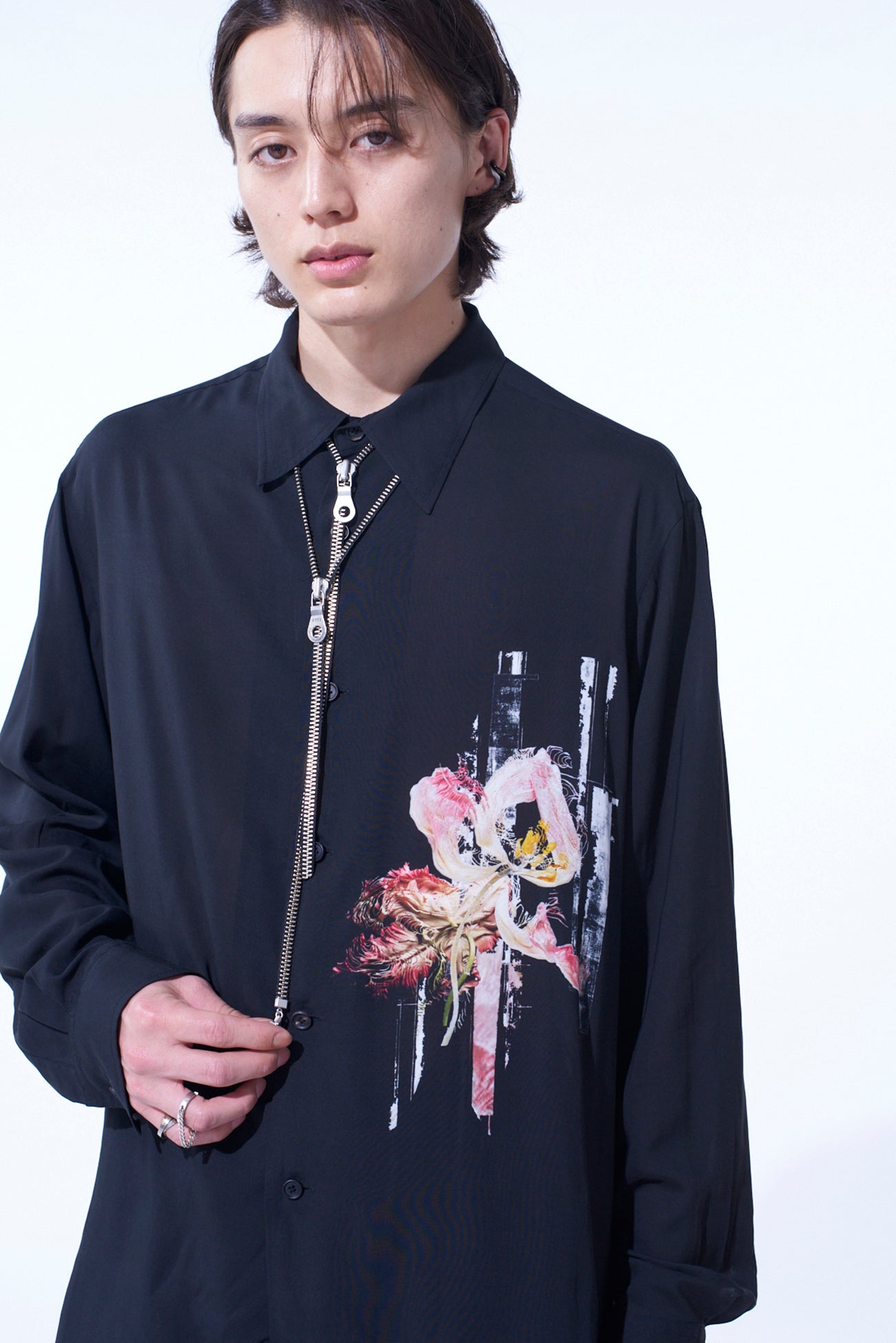 RAYON LOAN “LILY“ PRINTED SHIRT